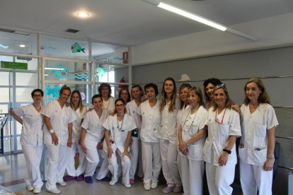 Equipo de enfermería de Ginecología y Obstetricia.