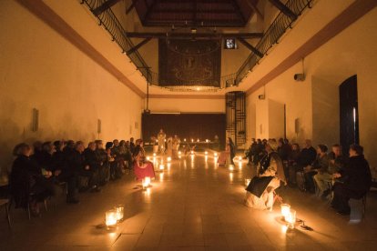 Más de 1.200 espectadores disfrutan en Cervera del primer ciclo de 'Moments Màgics Espais Únics'