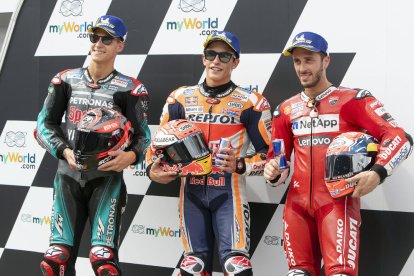 Márquez no pudo con el maleficio del Red Bull Ring