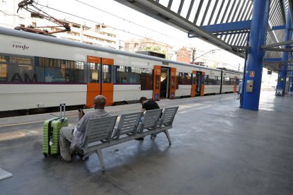 Imagen de la estación en la huelga del pasado 31 de julio.