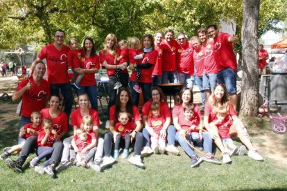 Uno de los grupos que participó en esta fiesta gastronómica que se celebra en el Parc del Graó