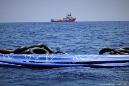 Médicos sin Fronteras anunció ayer el rescate de otros 81 migrantes en aguas del Mediterráneo.