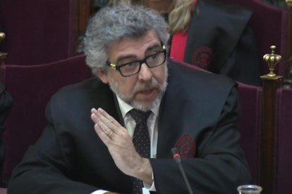 Jordi Pina, el letrado de Jordi Sànchez, Jordi Turull y Josep Rull.