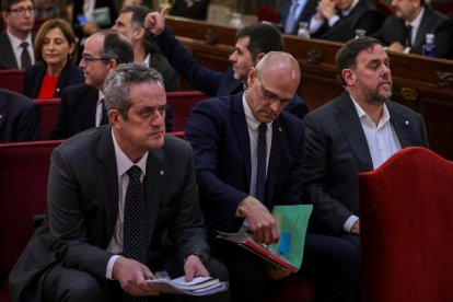 Joaquim Forn, durant el judici del 'procés'.