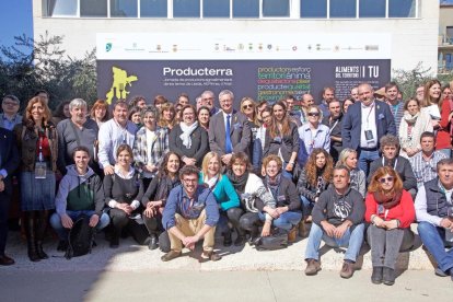 Numerosos productores agroalimentarios asistieron a la jornada.