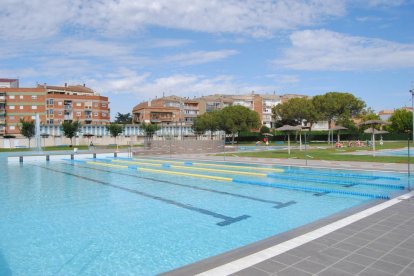 La piscina principal del complejo. 