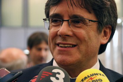 El expresidente de la Generalitat, Carles Puigdemont.