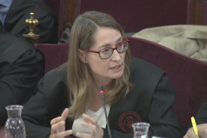 Marina Roig, la abogada de Jordi Cuixart.