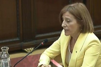 Forcadell: 'Estoy siendo juzgada por ser quien soy, no por mis actos'