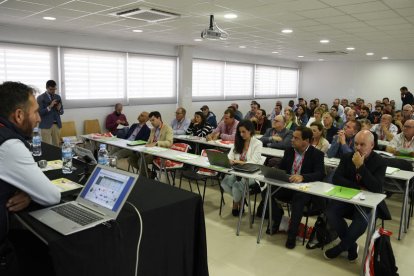 Un momento de la jornada celebrada ayer en Les Borges Blanques.