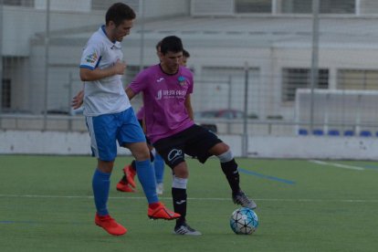 Abel Molinero, el último fichaje del Lleida Esportiu, debutó el miércoles ante el Mollerussa.