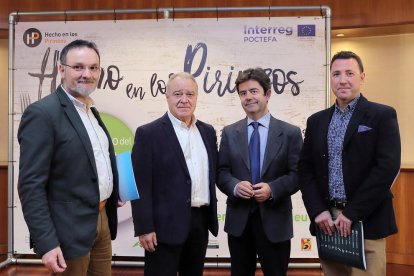 Un moment de la presentació del II Congreso del Producto y la Gastronomía del Pirineu.