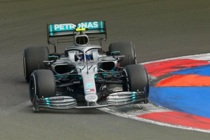 El Mercedes de Bottas va ser ahir el més ràpid al circuit d’Austin.