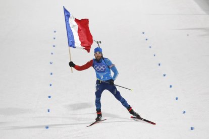 Martin Fourcade va fer ahir història amb la cinquena medalla.