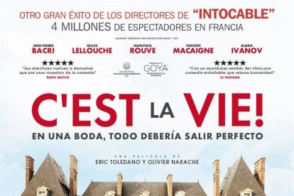 Cartell de la pel·lícula francesa 'C'est la vie!'