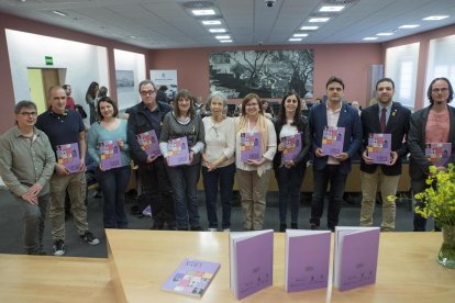 La presentació va tenir lloc a la sala de plens de Tàrrega.