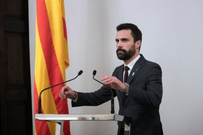 El president del Parlament de Catalunya, Roger Torrent.