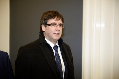 Carles Puigdemont a Copenhague.