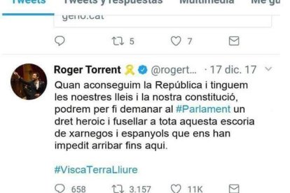 Este es el montaje que ha denunciado a Roger Torrent.