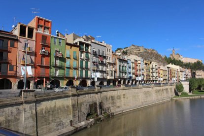 Vista de la calle del Pont. 