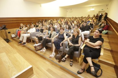 El seminari en el qual es van presentar els resultats d’aquest estudi, ahir al campus de la UdL.