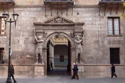 Imatge d’arxiu de l’Audiència Provincial de Saragossa.