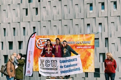 Tres medallas para la UdL en el Catalán 