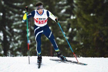 Martí Vigo del Arco, durant una competició d’aquesta temporada.