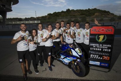 El Team Torrentó de Lleida logra el título estatal de Superstock 600