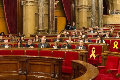 El ple del Parlament