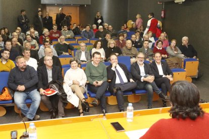 Cunillera, Ordeig, Iceta, Larrosa i Crespín, ahir a Lleida.