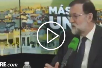 VÍDEO. Relliscada de Rajoy al parlar de 