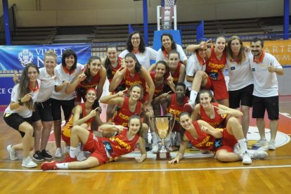 La lleidatana Anna Prim guanya un trofeu sub-15 a Niça amb Espanya