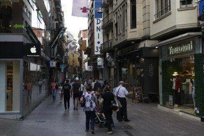 L’home va ser trobat dimecres al carrer Sant Antoni, a l’Eix Comercial.