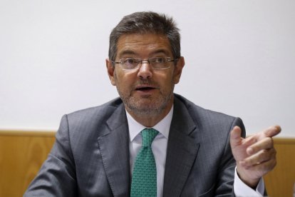 El exministro de Justicia con el PP, Rafael Catalá.