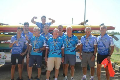 Quatre podis per al Nàutic Lleida al Delta de l’Ebre