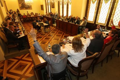 La votació del pla de subvencions per aquest any.