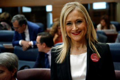 La presidenta de la comunidad de Madrid, Cristina Cifuentes.