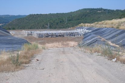 Imatge d’arxiu de l’abocador comarcal del Solsonès.