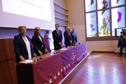 Acte d’inauguració del curs de la UdL el 24 de setembre.