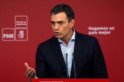 El líder del PSOE, Pedro Sánchez.