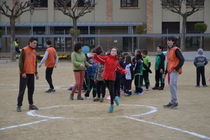 Trobada de miniatletismo en La Pobla 