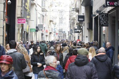 El Eix tuvo una buena afluencia durante todo el día.