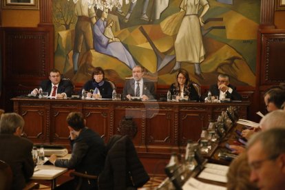 El ple ordinari de la Diputació de Lleida del mes de desembre, celebrat aquest divendres.