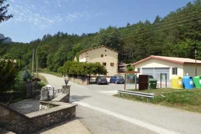 Las dependencias del ayuntamiento de Guixers.