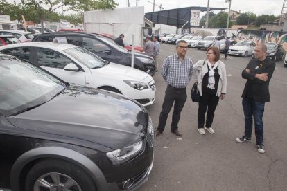 Primeres vendes i bona afluència de públic en el Mercat del Vehicle d'Ocasió de Tàrrega