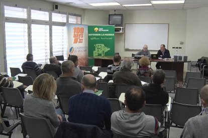 Imagen de la jornada que se celebró ayer en Bellcaire d’Urgell.