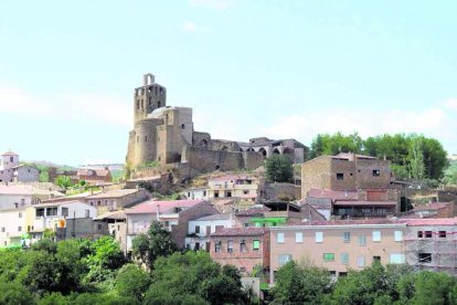 Vista de archivo de la población de Àger. 