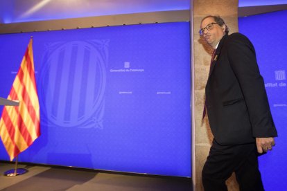 El president de la Generalitat, Quim Torra.