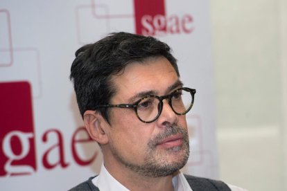 El presidente de la SGAE, José Ángel Hevia. 